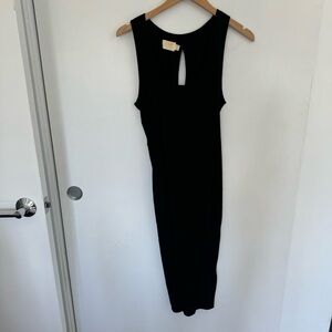 Nation LTD Keyhole Back Black Dress‎ Size Small